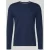 Christian Berg Men Shirt met lange mouwen, structuurmotief en ronde hals