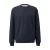s.Oliver – male – Sweatshirt met driehoekig inzetstuk en geribde boorden