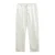 Anerkjendt regular casual broek met linnen wit