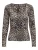 ONLY Shirt  bruin / zwart / wolwit