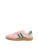 Friends Like These Sneakers laag ‘LaceUp Retro’  donkergroen / rosa