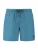 Shiwi Zwemshorts ‘MIKE’  turquoise / donkeroranje / zwart / wit