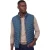 Bodywarmer Casa Moda blauw met borstzak