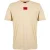 Hugo Diragolino T-shirt voor heren met logo op de borst (Beige)
