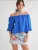 MixRay Blouse  kobaltblauw