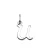 Lucardi Hangers  zilver