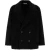 Zwarte Mohair- en Woljas