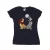 Disney Dames/Dames Lady And The Tramp Maan Katoenen T-Shirt (Marineblauw)