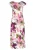 BEACH TIME Jurk  groen / bessen / pink / wit