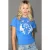 Getailleerd T-shirt met ronde hals