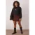 Trendyol Curve Dames Zwart Effen Lang Regular fit Grote maten Sweatshirts