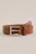 WE Fashion – Jongens riem – Regular fit – Cognac – Rundleer –