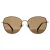 Max Mara Rond Dames Goud Bruin MM0114-K