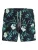 JACK & JONES Zwemshorts ‘JPSTMAUI FLOWER’  navy / turquoise / zwart