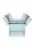 IZIA Trui ‘Boho’  aqua / rosa / zwart