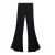 Mango flared broek – zwart