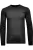 RAGMAN Longsleeve zwart, Effen