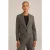 We Fashion Blazer Greyish Green