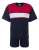 H.I.S Pyjama kort  navy / rood / wit