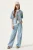 GARCIA N262723 Meisjes Wide Fit Jeans Blauw