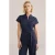 WE Fashion Aansluitend jumpsuit donkerblauw