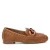 Dames leren mocassins met metallic touch Carmela