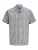 JACK & JONES Overhemd ‘JORSeersucker’  zwart / wit