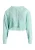 Mymo Gebreide cropped trui Dames aqua