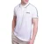 Lambretta Heren SS24 Paisley Taped Polo Shirt (Wit)
