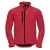 Russell Effen Soft Shell Jas Heren (Klassiek rood)