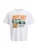 JACK & JONES Shirt ‘JORFormula Gallery’  lichtblauw / geel / donkeroranje / wit
