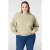 MS Mode sweater lichtgroen broderie