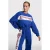 Alix the Label sweater met backprint blauw