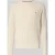 FYNCH-HATTON Gebreide pullover met kabelpatroon en labelstitching