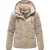 Marikoo dames teddy puffer jas met capuchon – model Kaguraa
