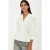 TRENDYOLMİLLA Dames Beige Effen Driekwart mouw Regular fit Blouses