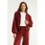 Smashed Lemon Velours bomberjack met ritssluiting |