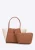 Wittchen Dames eco-leer en imitatiebont shopper beige eco-leer