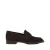 BRONX Zur-ii suède loafers – donkerbruin