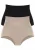PETITE FLEUR Shapingslip  nude / zwart