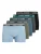 JACK & JONES Boxershorts ‘JACEvan’  opaal / lichtblauw / grafiet / olijfgroen / zwart