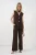 Lange V-hals Geknoopte Slim Fit Vest