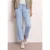 Wide Legs jeans met franje aan de zoom