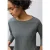 Shirt met geribde structuur
