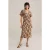 We Fashion Dress Mid Length Yellow