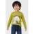 s.Oliver longsleeve met print – limegroen