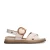 No Stress leren sandalen wit