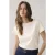 Summum Woman Rhine Stone Logo Tee Ivory