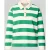 Christian Berg Woman Sweatshirt met polokraag en knoopsluiting