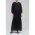 Closed Tiered Maxi Dress Black